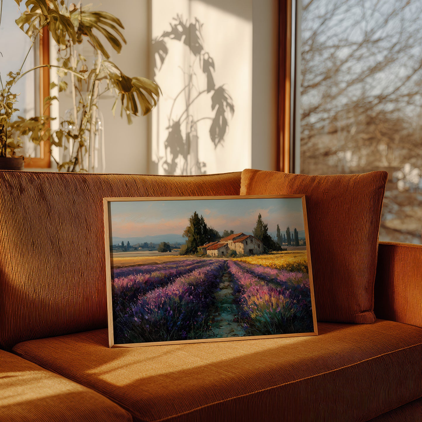 Provence Lavender at Golden Hour
