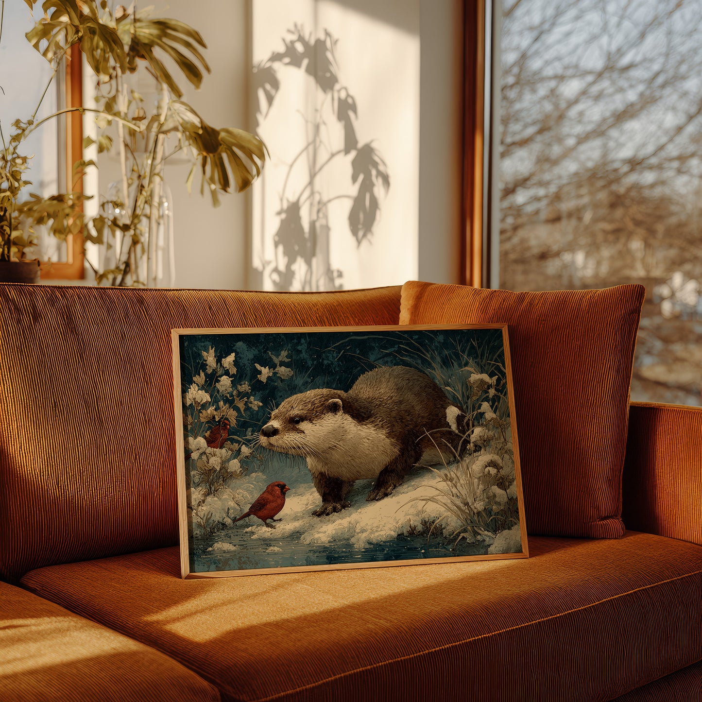 The Otter and the Cardinals
