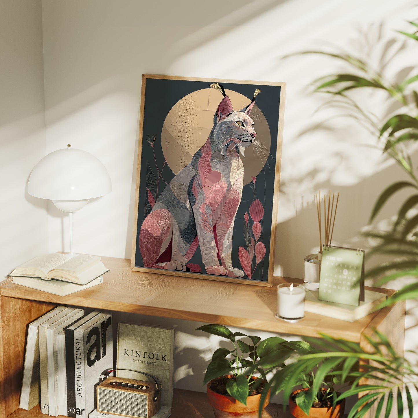 Blush Lynx and Botanicals