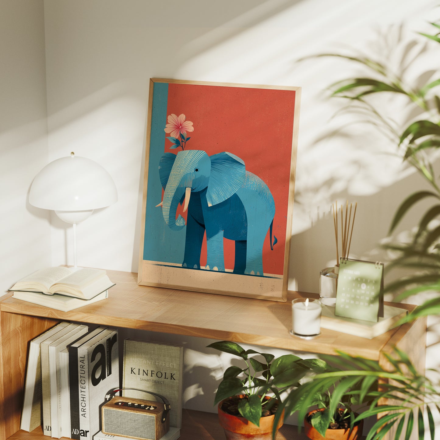 Blue Elephant, Blossom Trunk