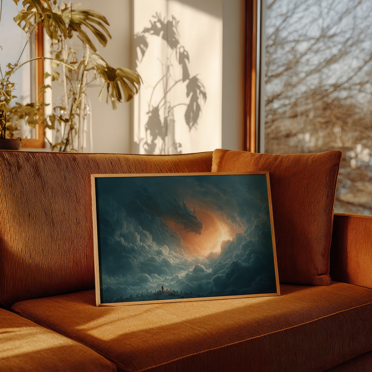 Dragon in the Storm Clouds