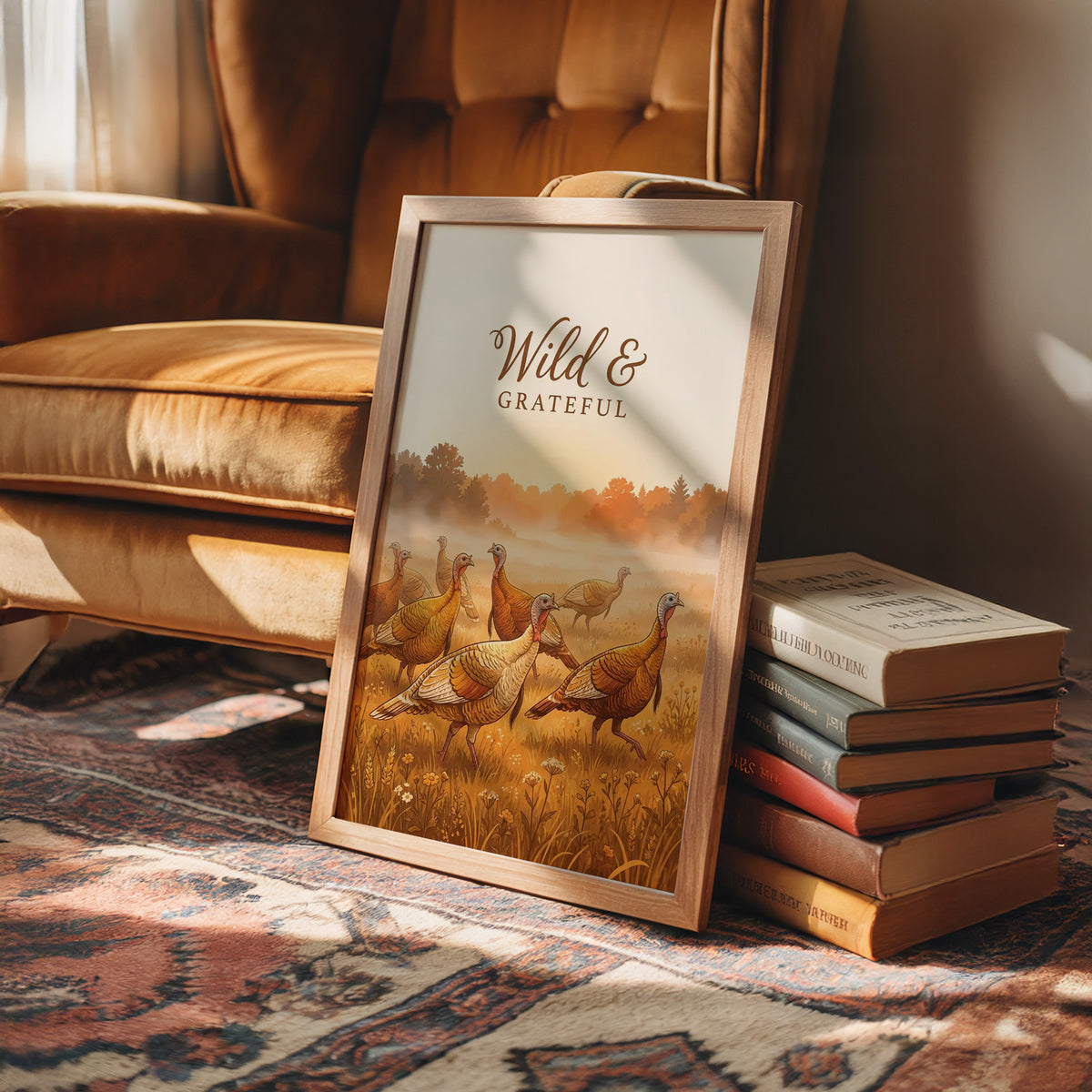 Wild & Grateful: Turkeys Leaving Town