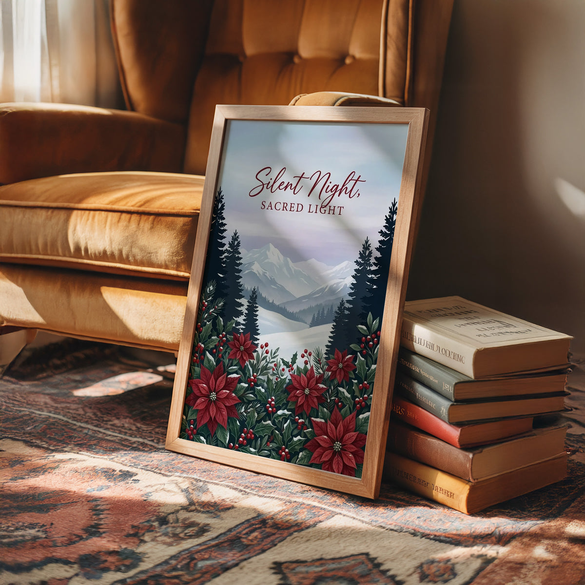 Silent Night, Sacred Light: Poinsettias Kept It Down