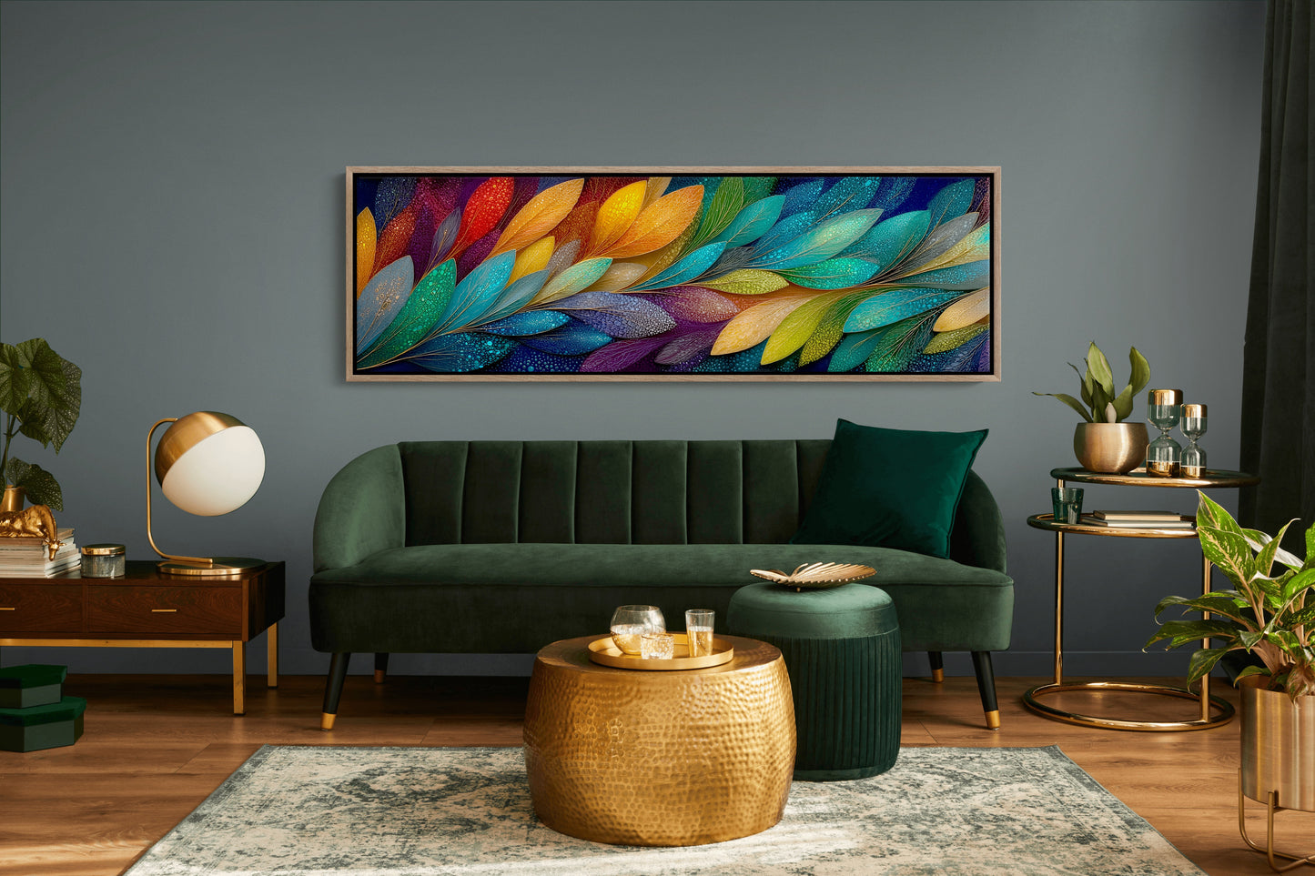Spectrum Leaves In Motion
