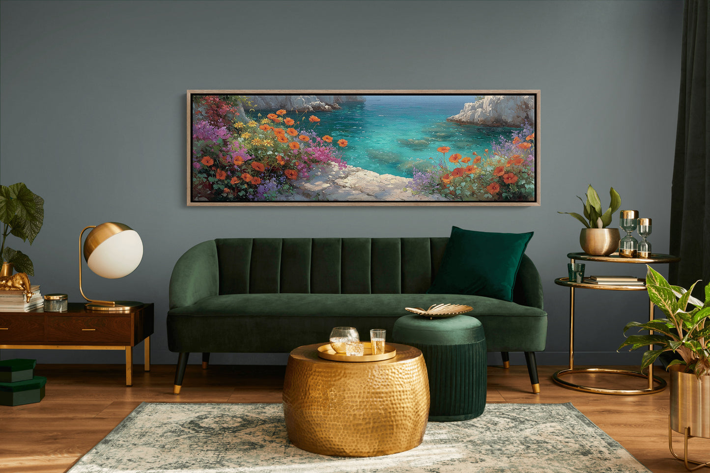 Mediterranean Cove in Bloom
