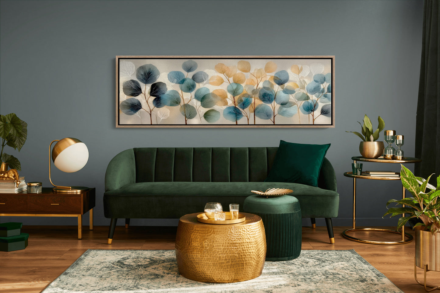 Whispers Of Blue And Gold