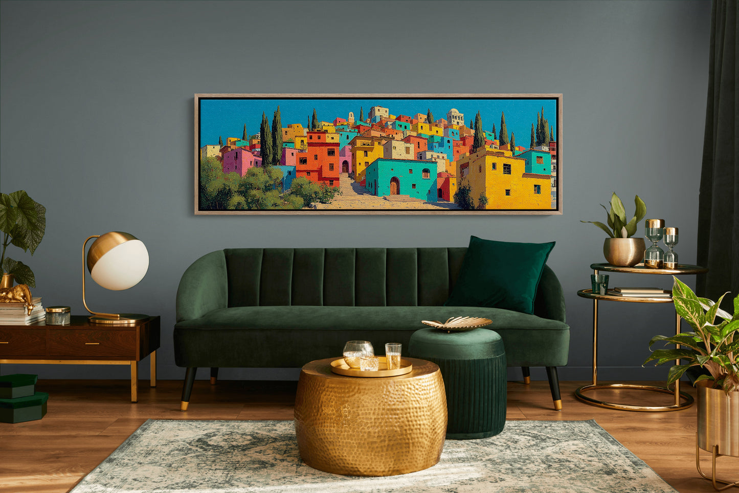 Where The Walls Wear Color