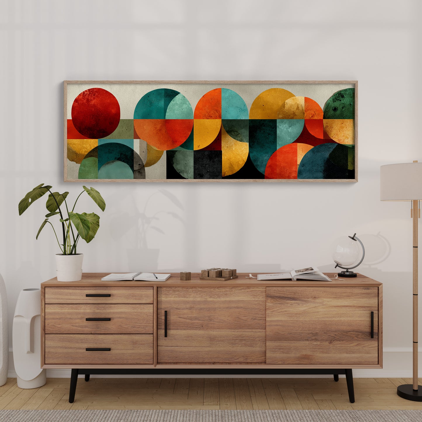 Mid Century Circles and Color Geometry