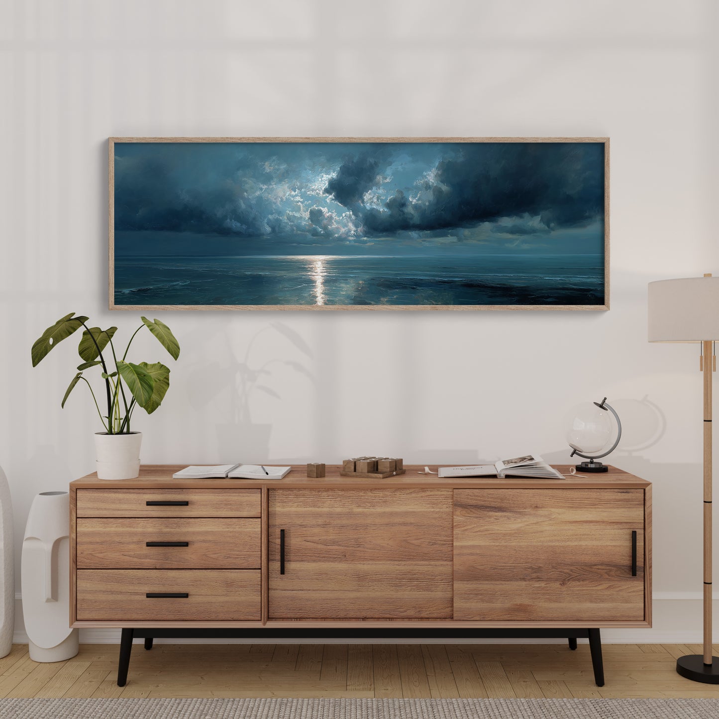 Silver Light Across Quiet Waters