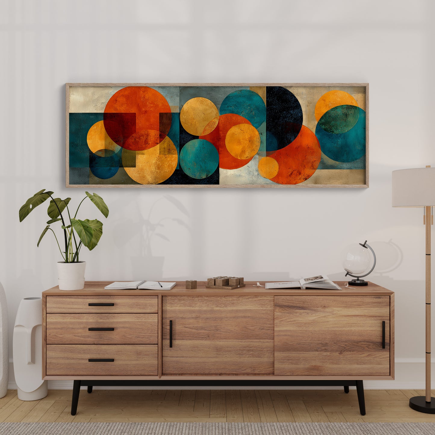 Circles In Bold Modern Harmony
