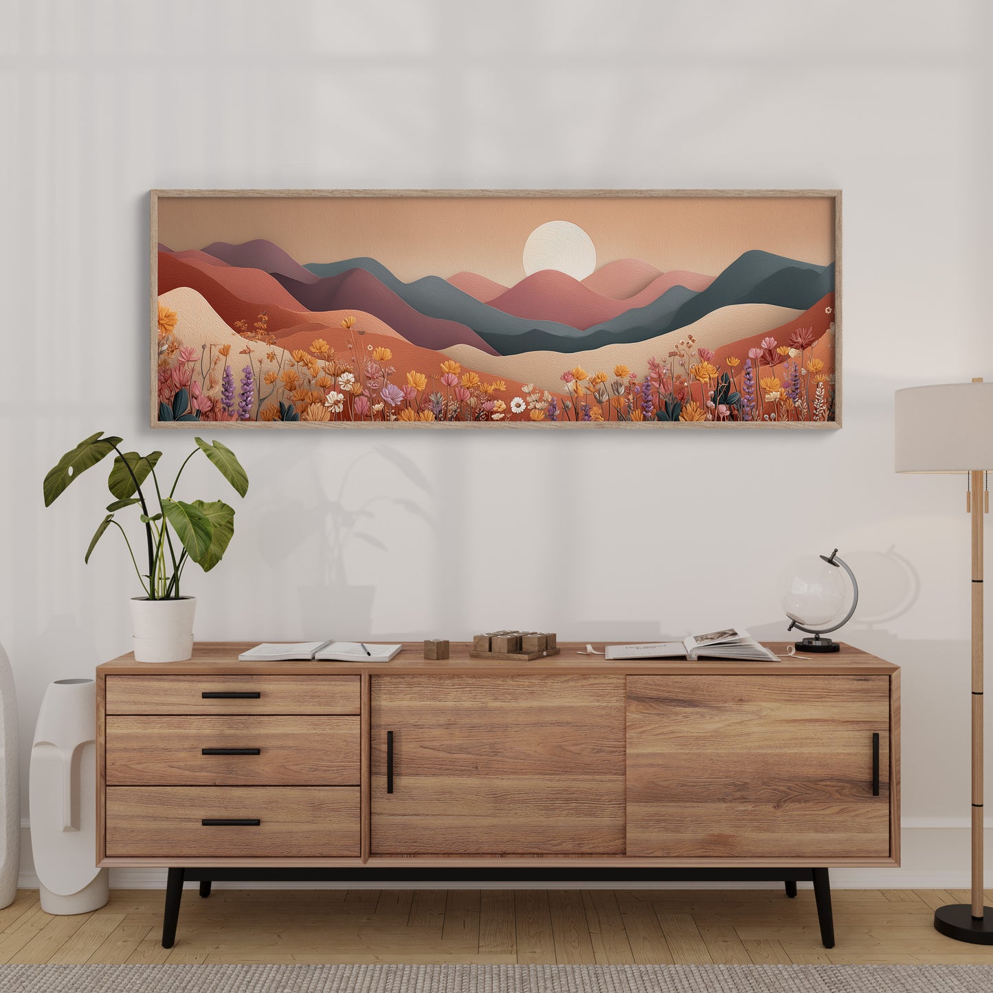 Wildflowers Beneath The Quiet Sun