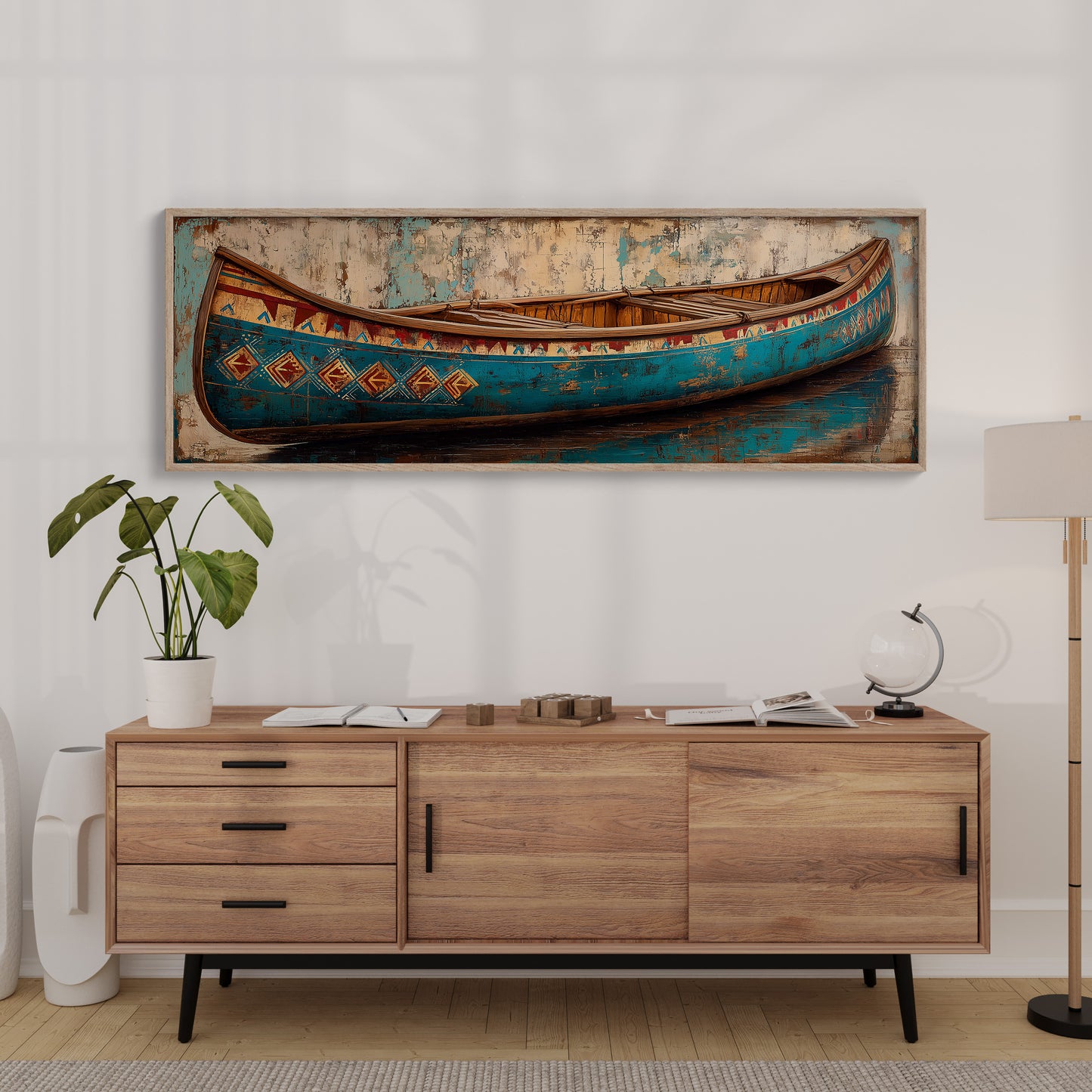 Canoe of Painted Echoes