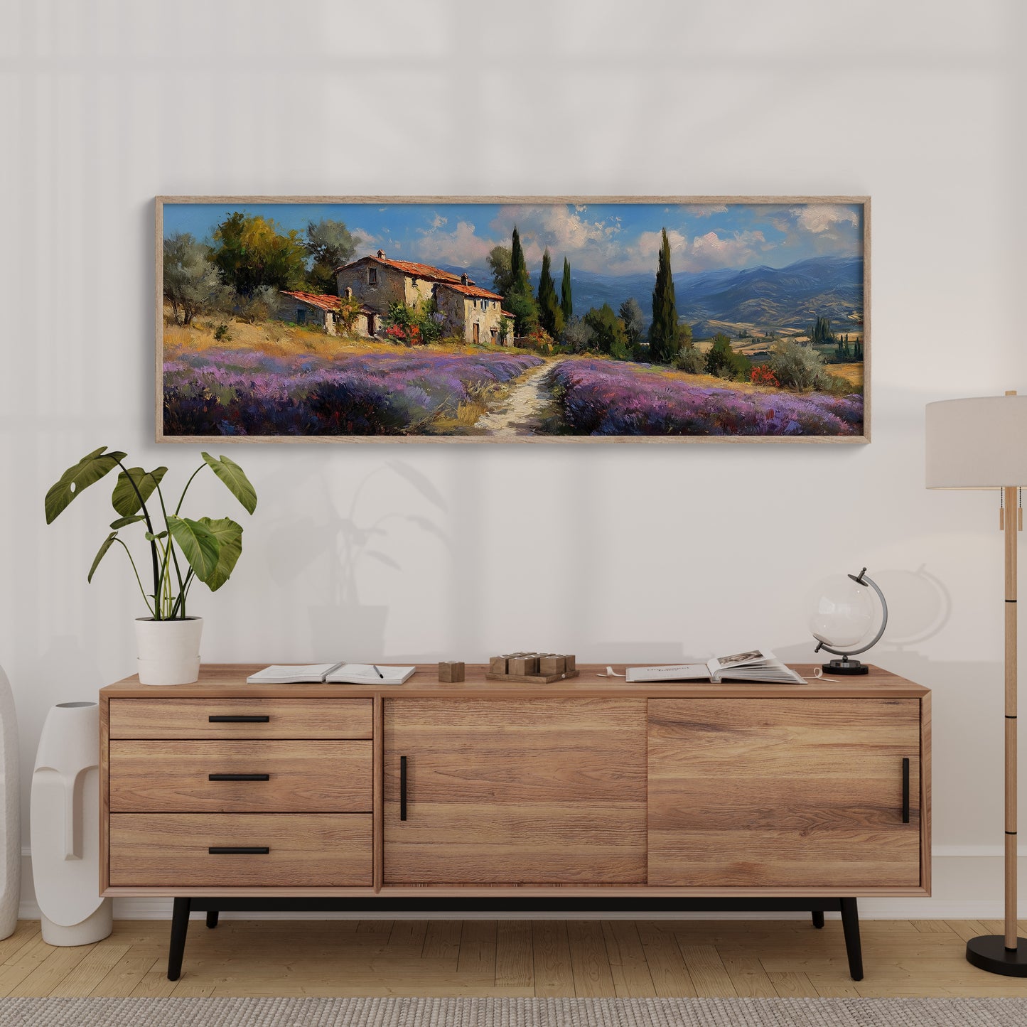 Lavender Path To Quiet Villa