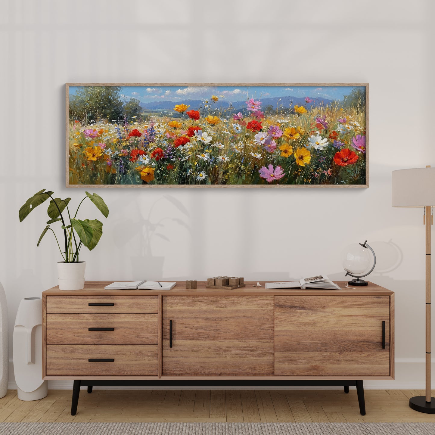 Where Wildflowers Gather Sunlight