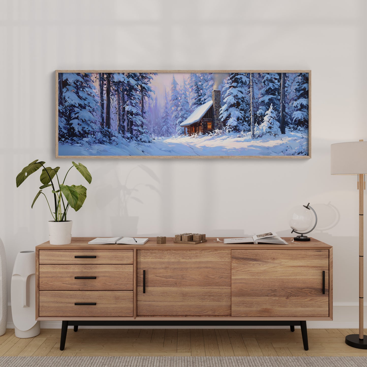 Warmth in the Winter Pines