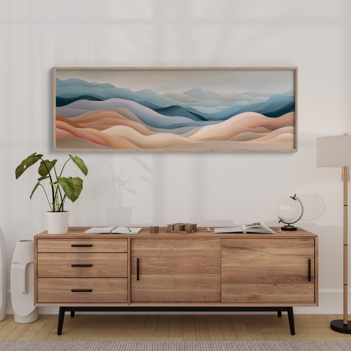 Waves of Dawn Over Quiet Hills