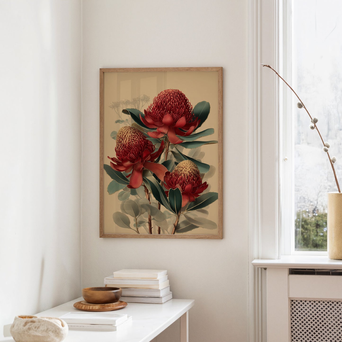 Crimson Waratahs in Bloom
