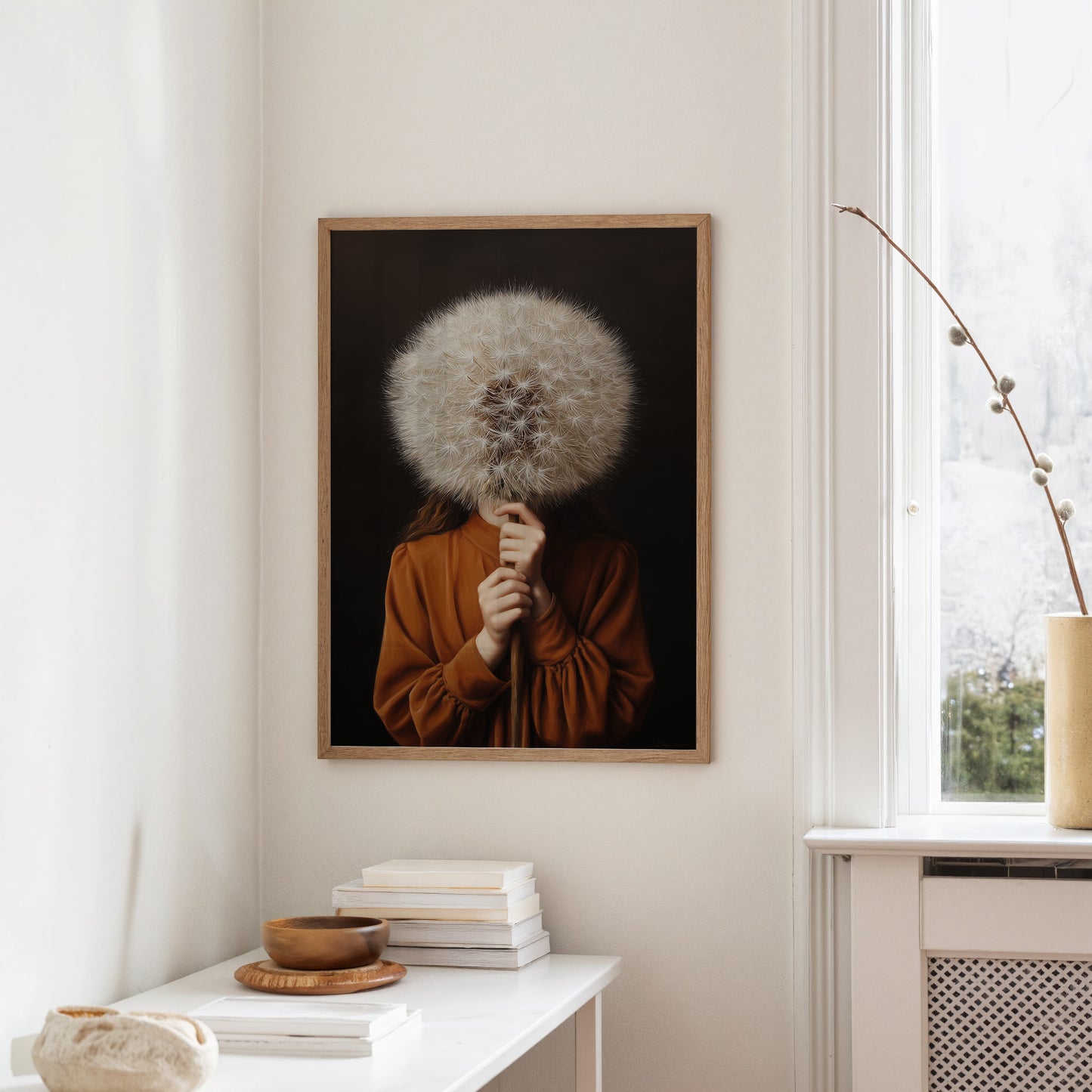 Behind the Dandelion Moon