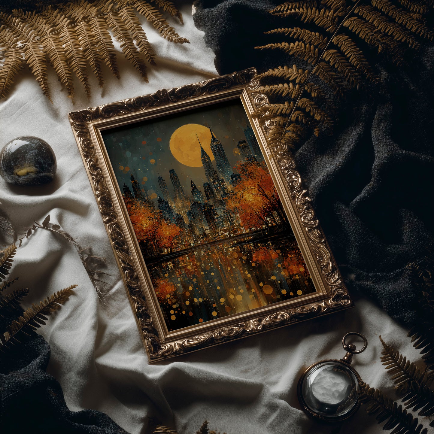 Golden Moon Over Ember City