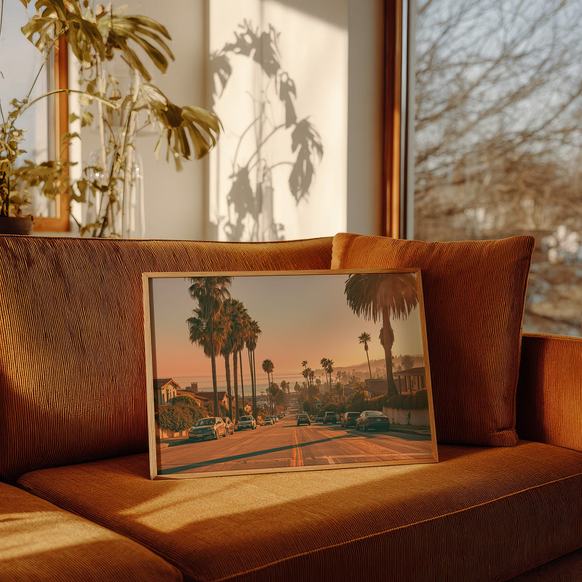 Golden Hour Coastal Drive