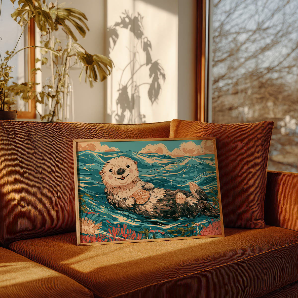 Floating Otter Shell Snack