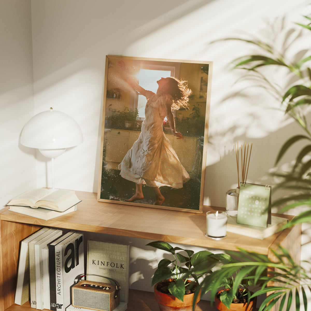 Sunlit Kitchen Twirl Joy