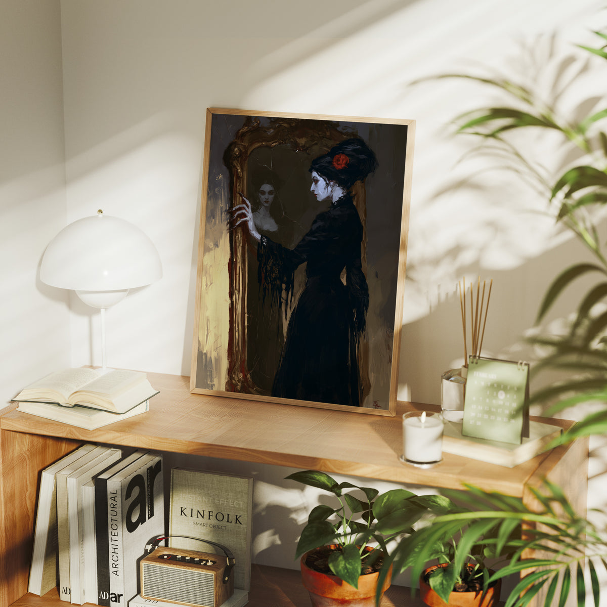 Her Reflection Lies Still