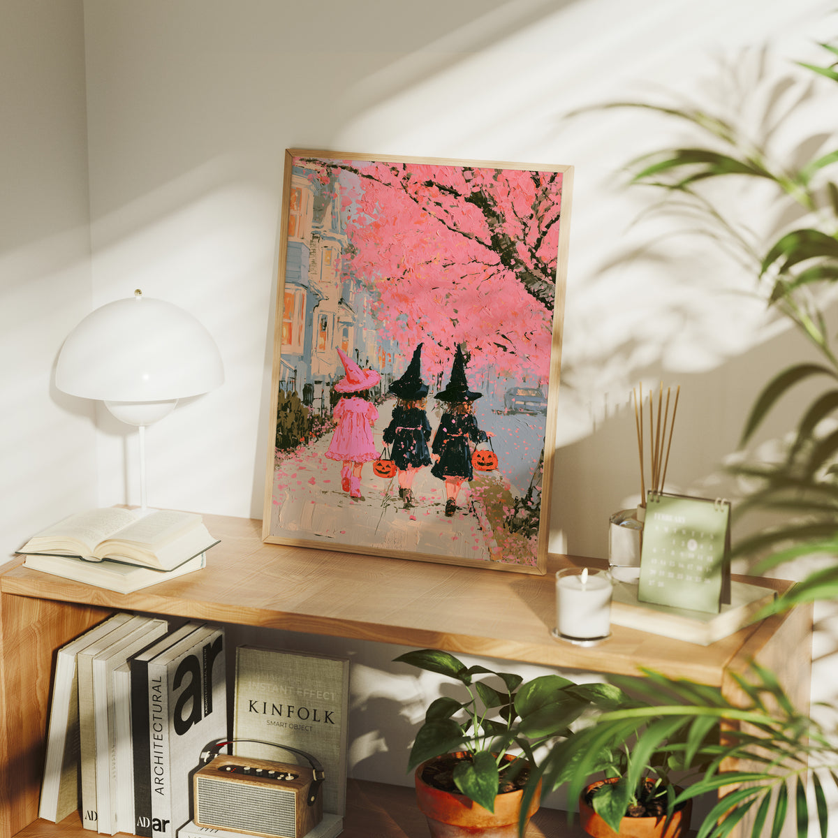 Three Little Witches, Impressionist Dusk