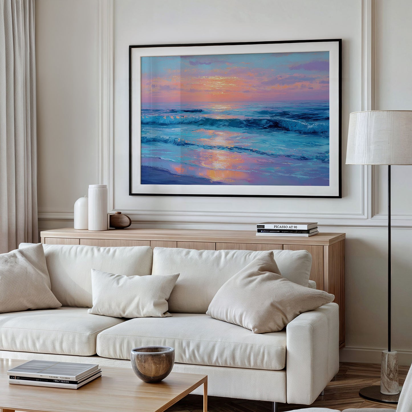 Light Pooling Where the Waves Rest