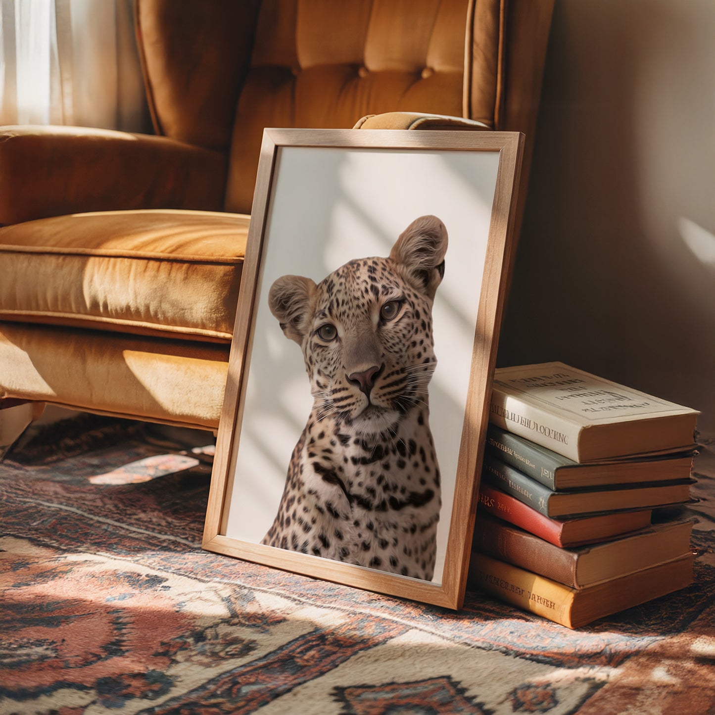 Leopard's Quiet Curiosity