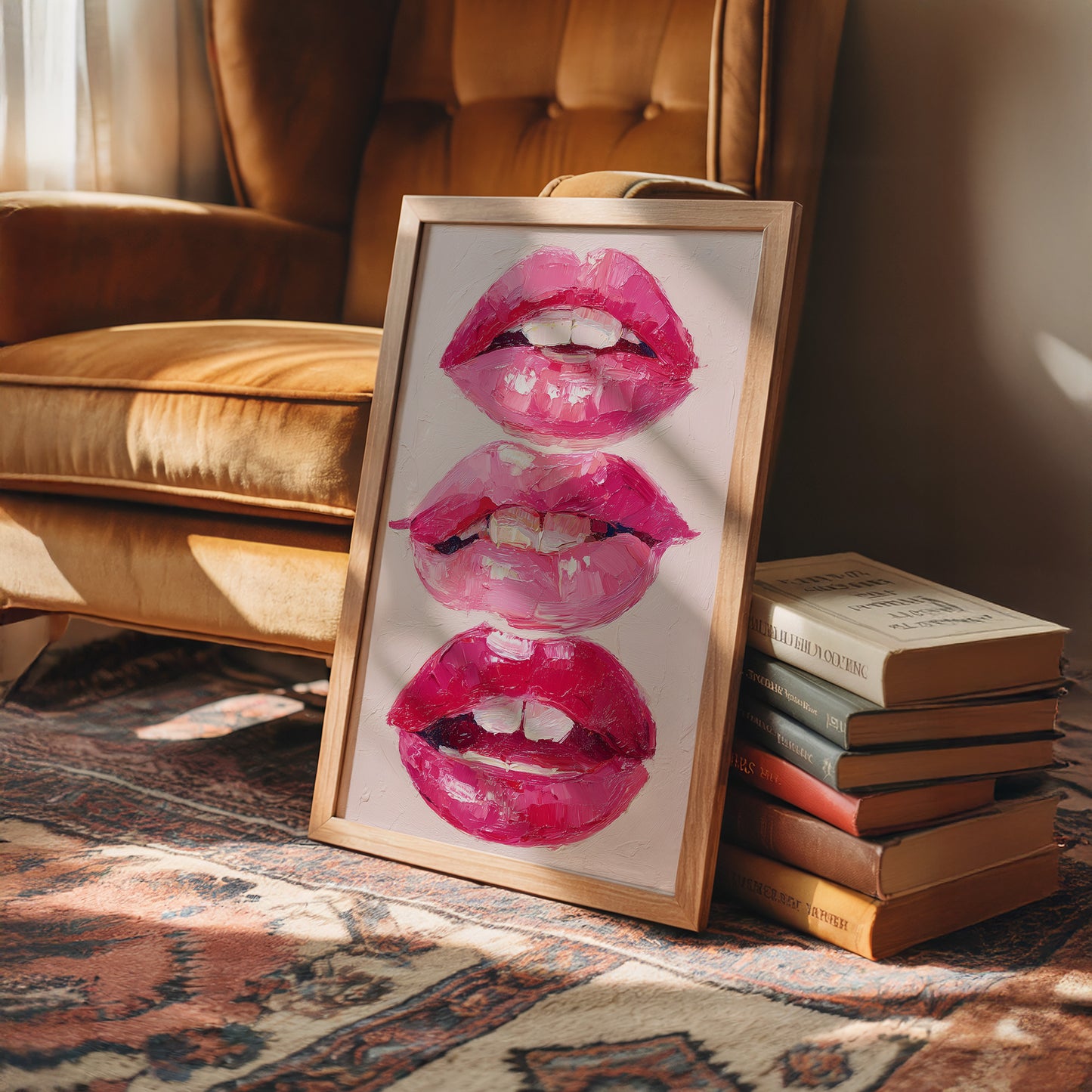 Painted Pout, Impasto Kiss