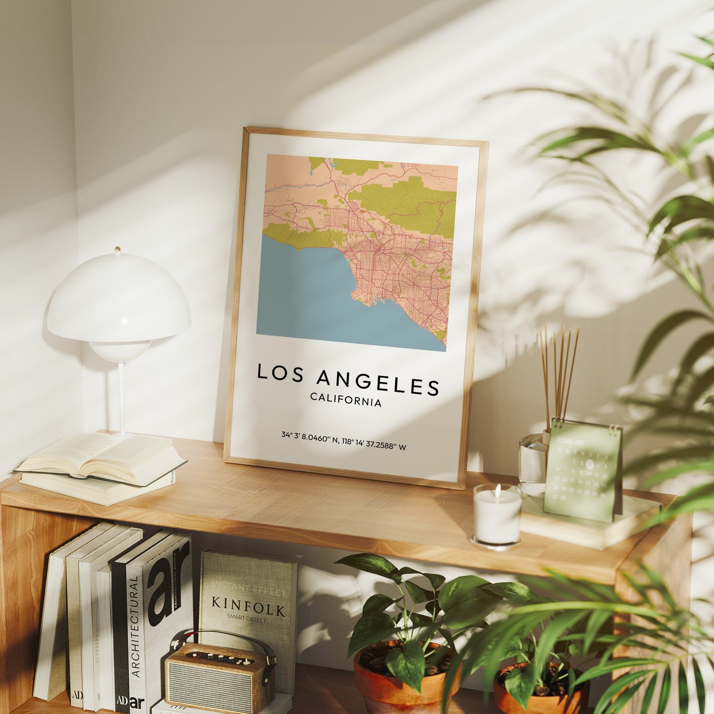 Los Angeles, Mapped in Amber