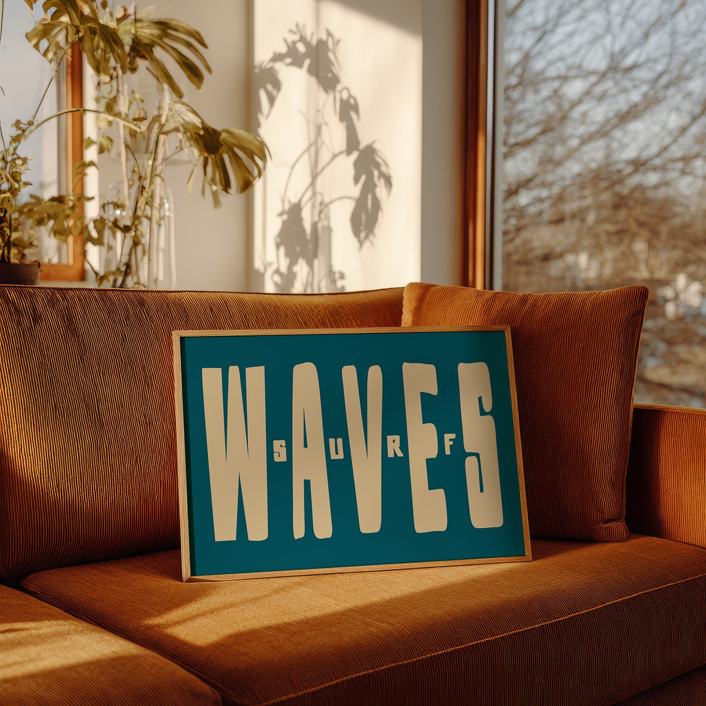 Waves Surf Bold Typography
