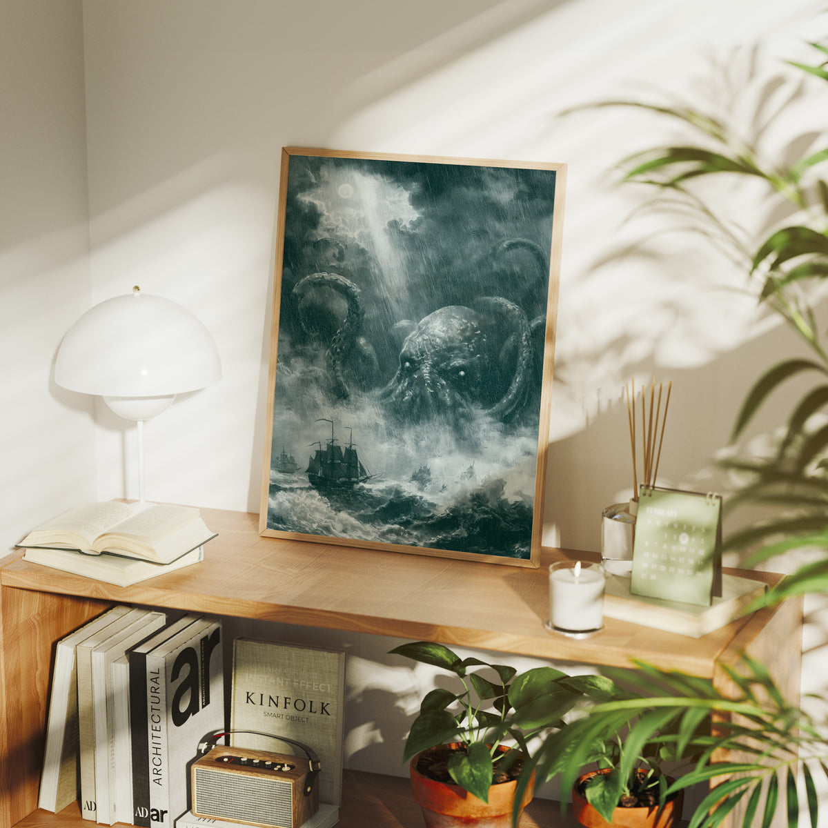 Eyes in the Storm: A Cosmic Horror Kraken