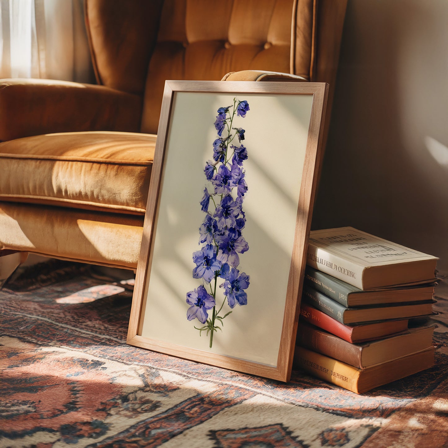 Delphinium Dreams: A Purple Study