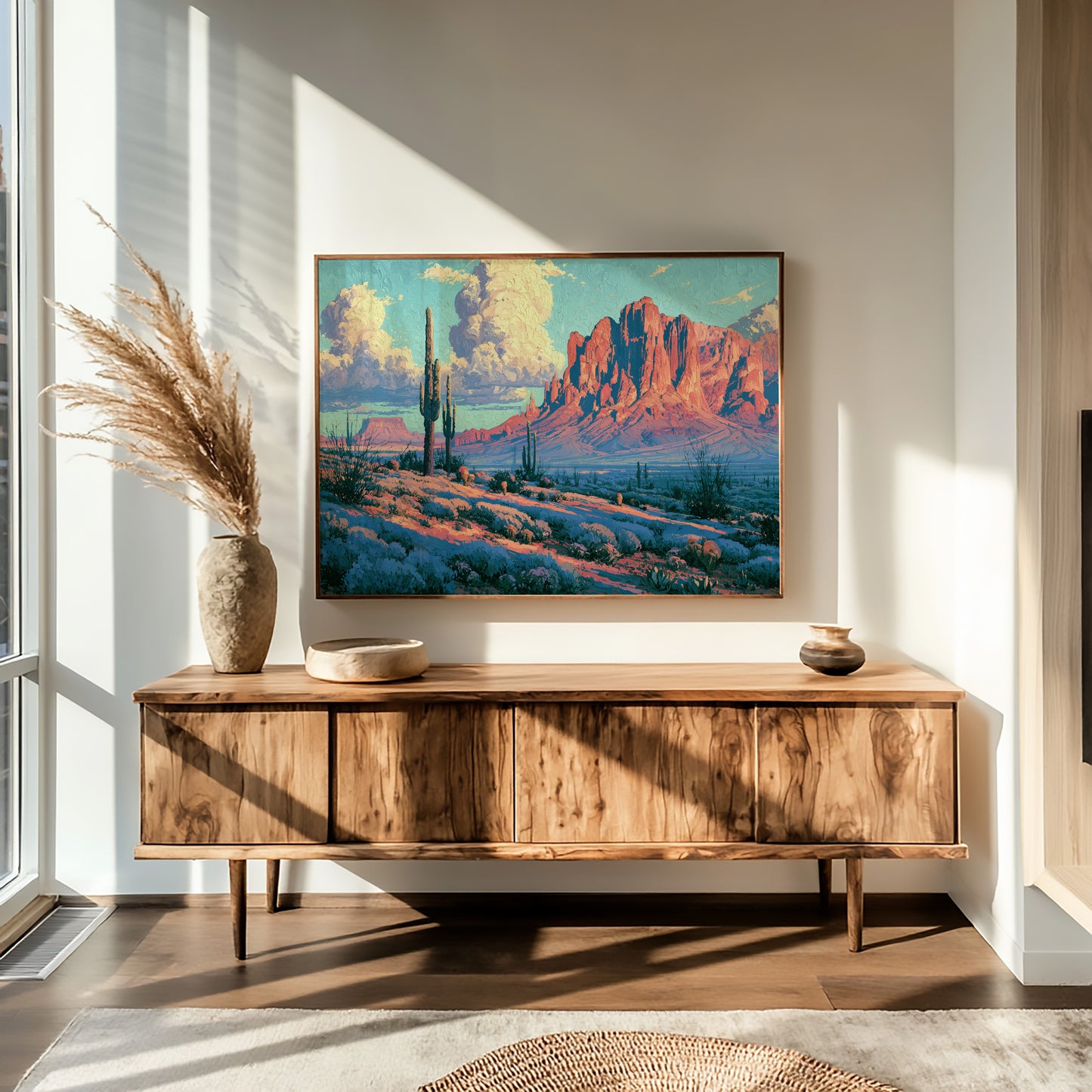 Superstition Mountain at First Light