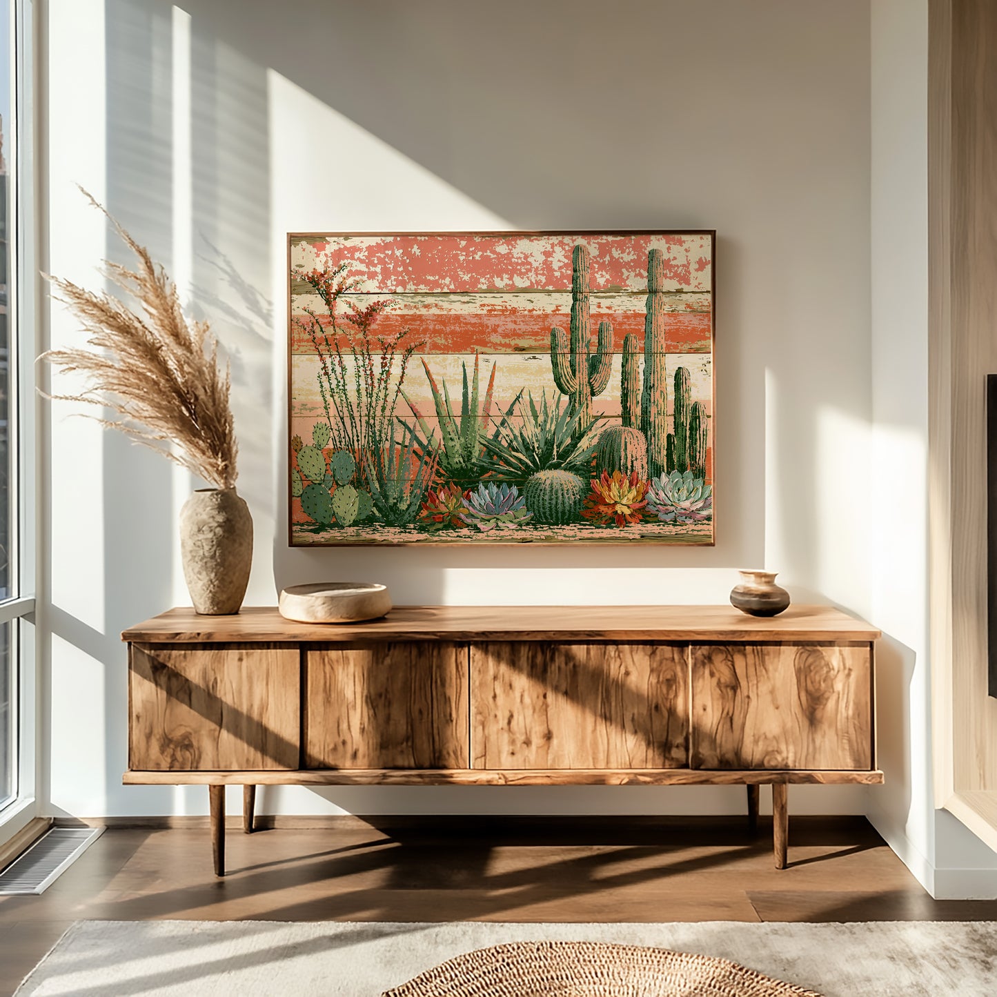Saguaro Cluster and Rosette Garden