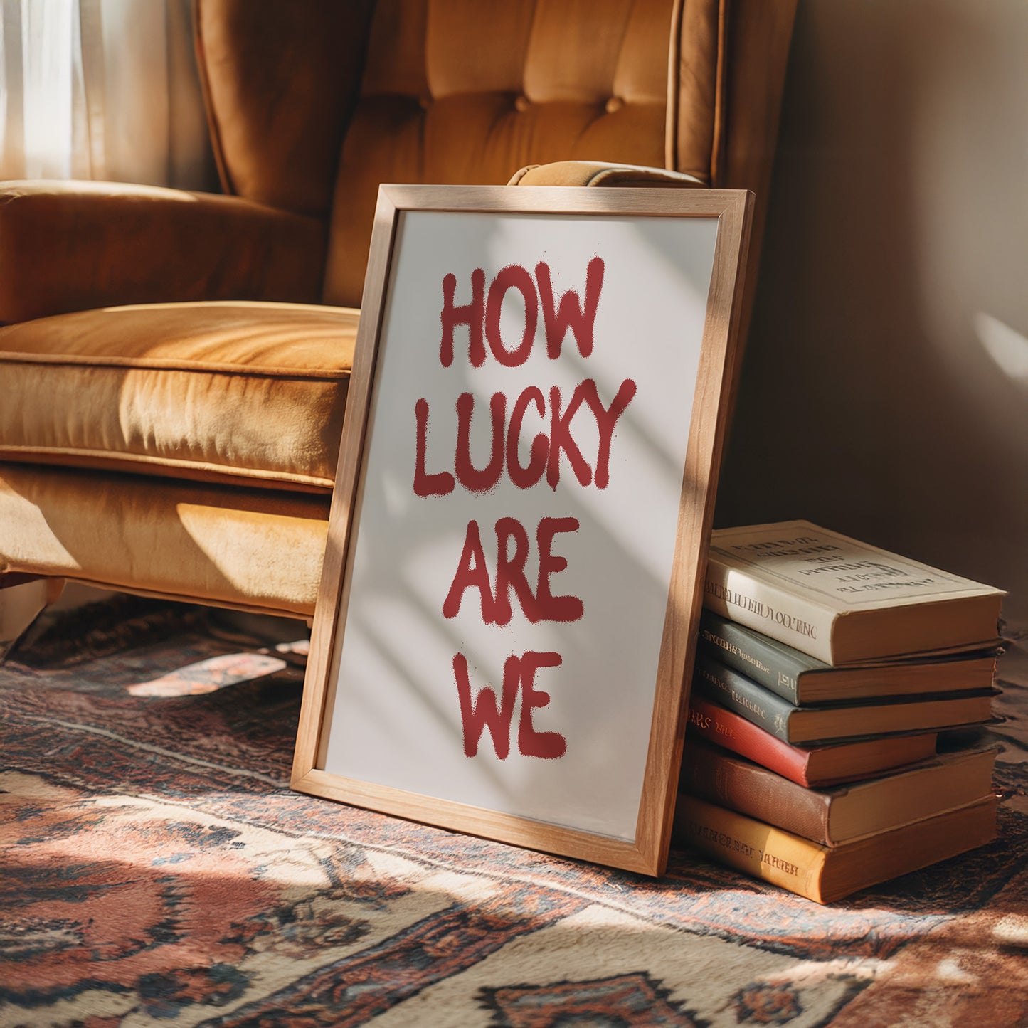 Lucky, Spray-Painted
