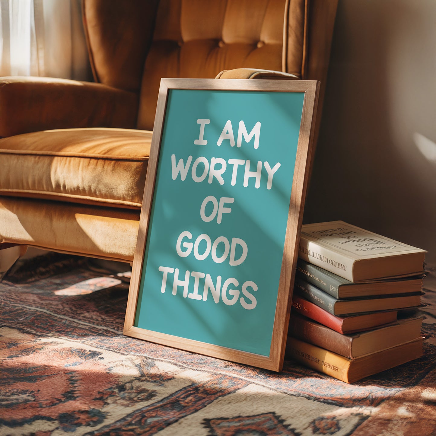 Worthy of Good Things (Teal)
