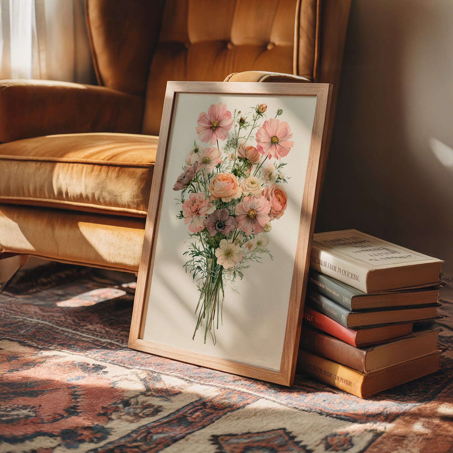 Blush Garden Rose Bouquet