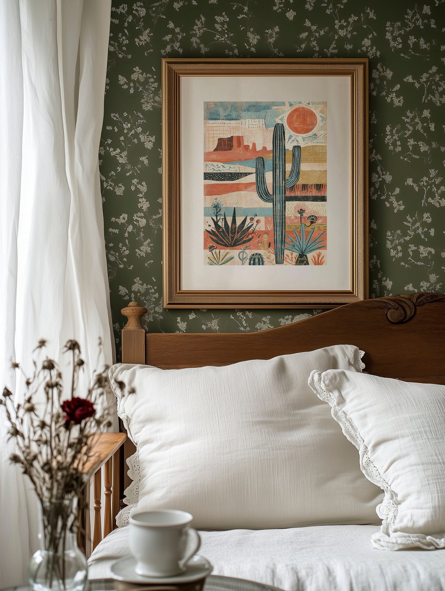 Mid-Century Desert: Saguaro Sun