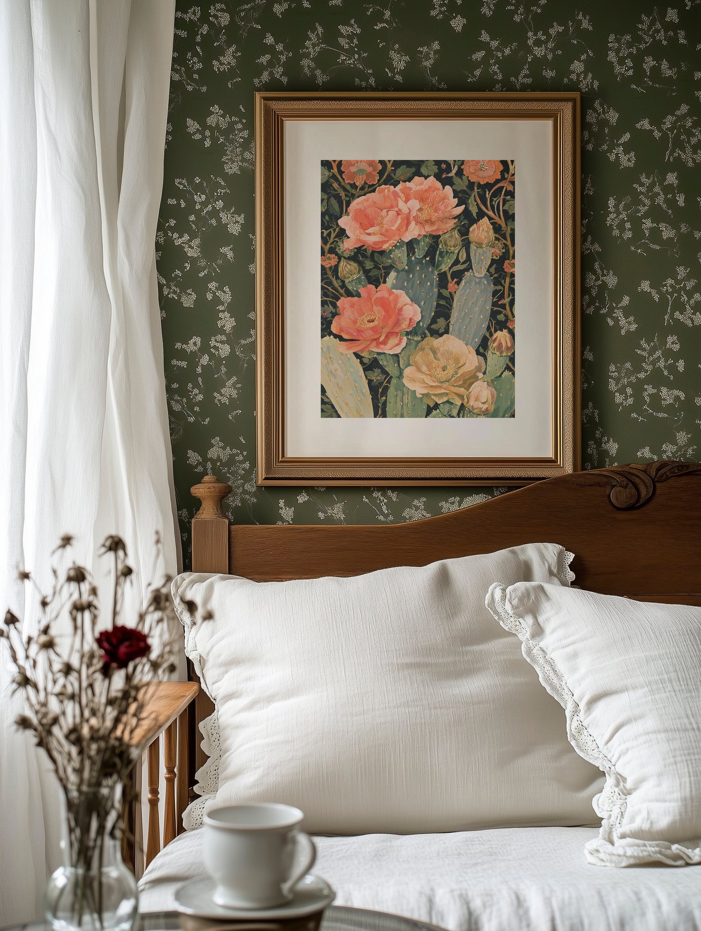 Desert Bloom Tapestry