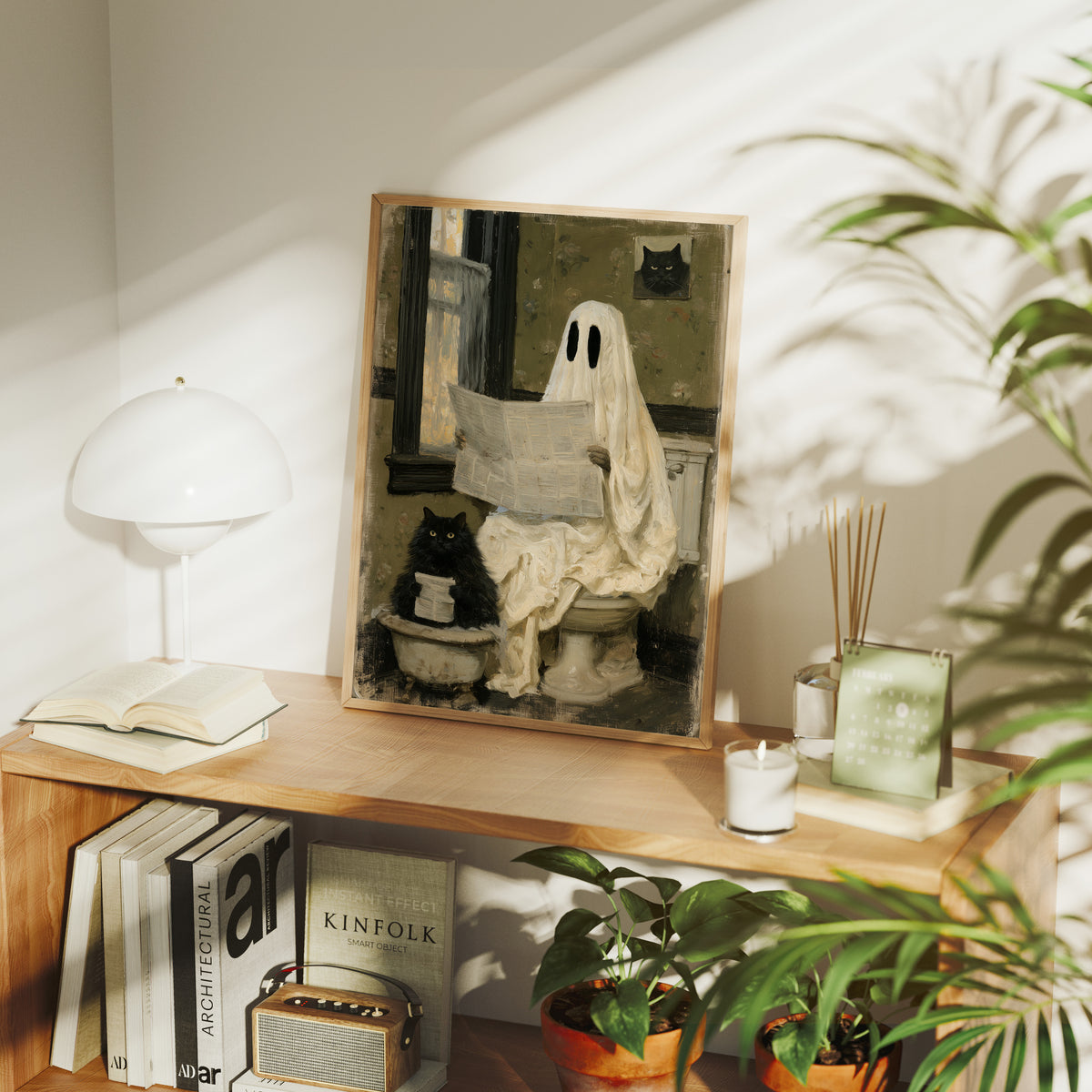 Boo's Morning Paper Routine