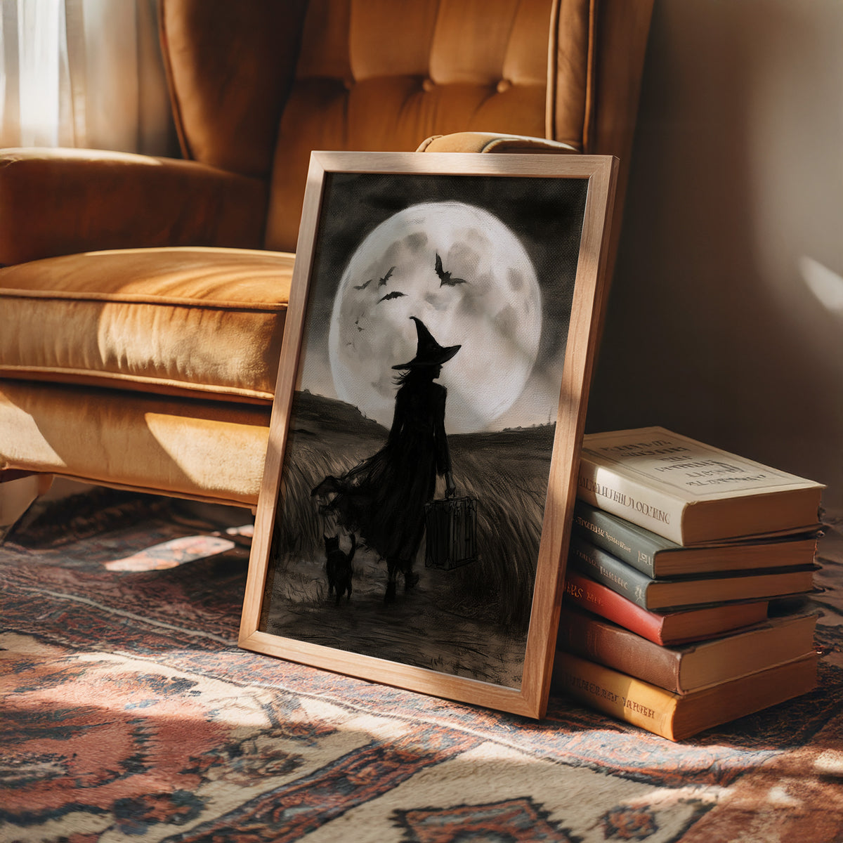 Checking Out at the Full Moon