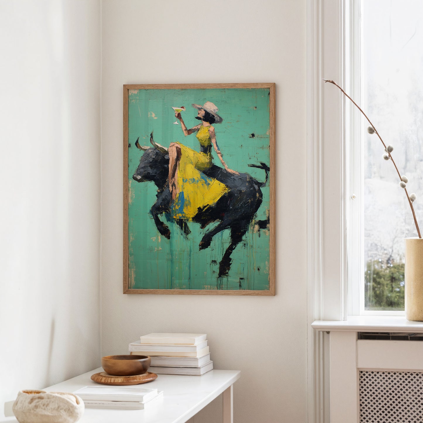 Champagne Ride in Turquoise