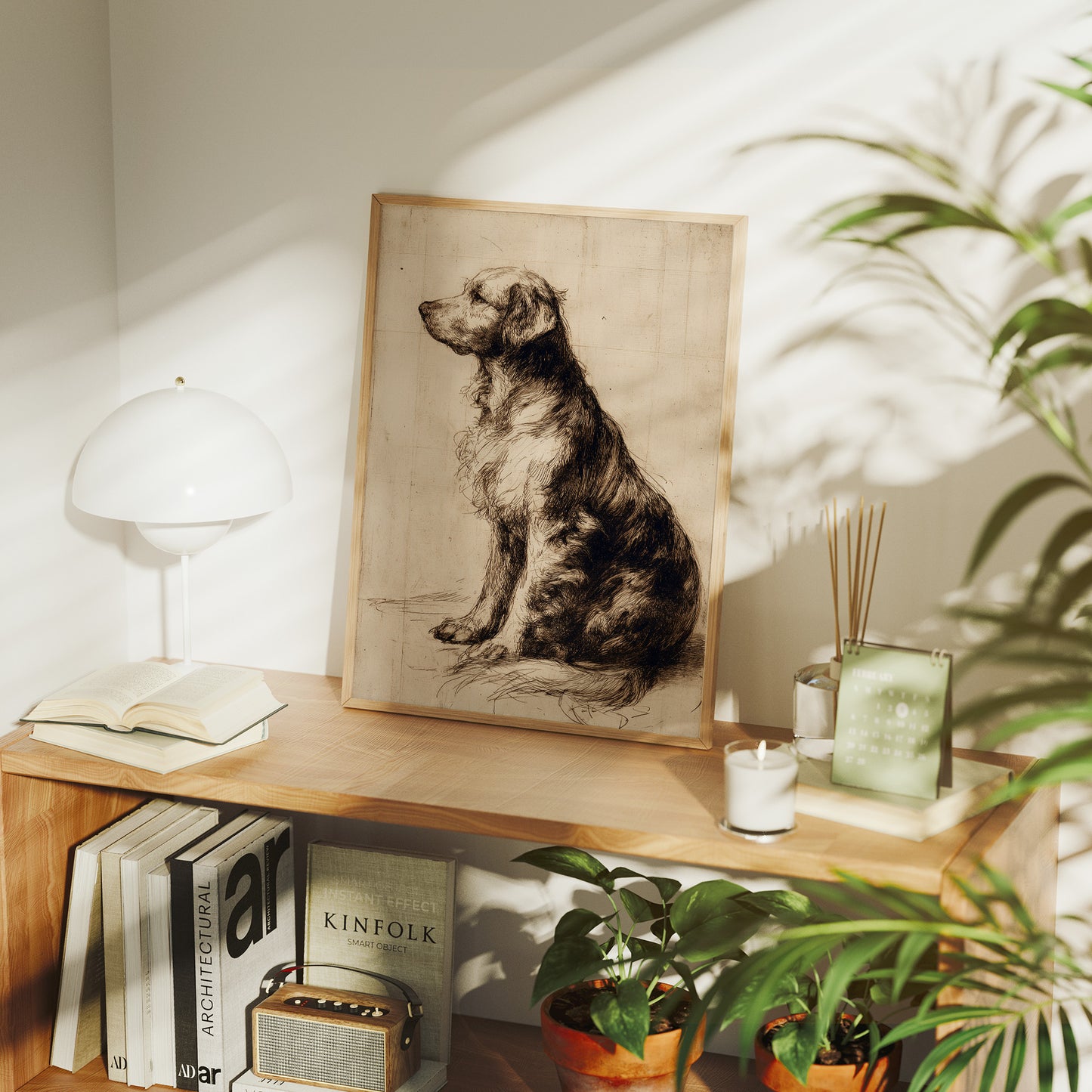 Loyal Companion In Profile