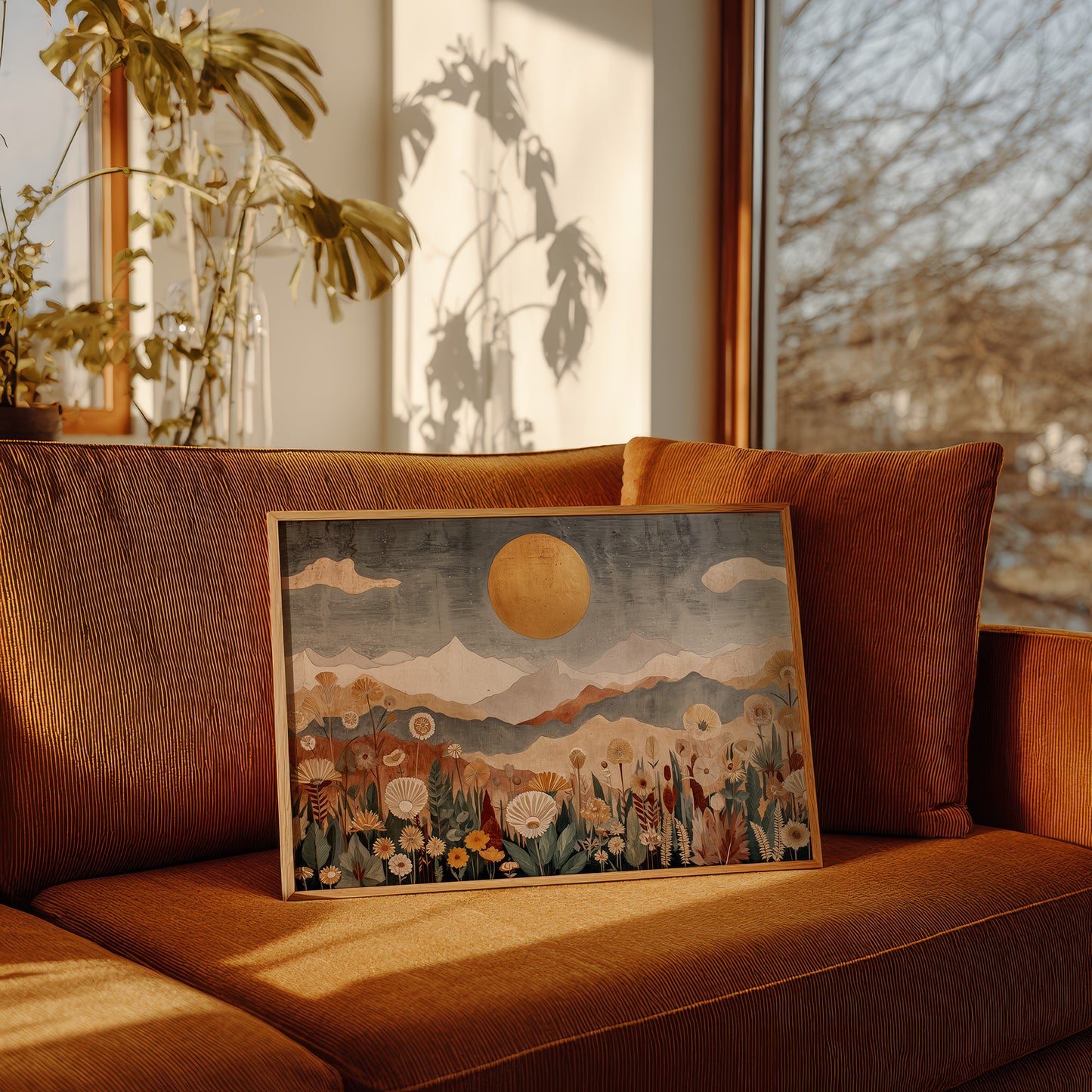 Golden Sun Over Quiet Peaks