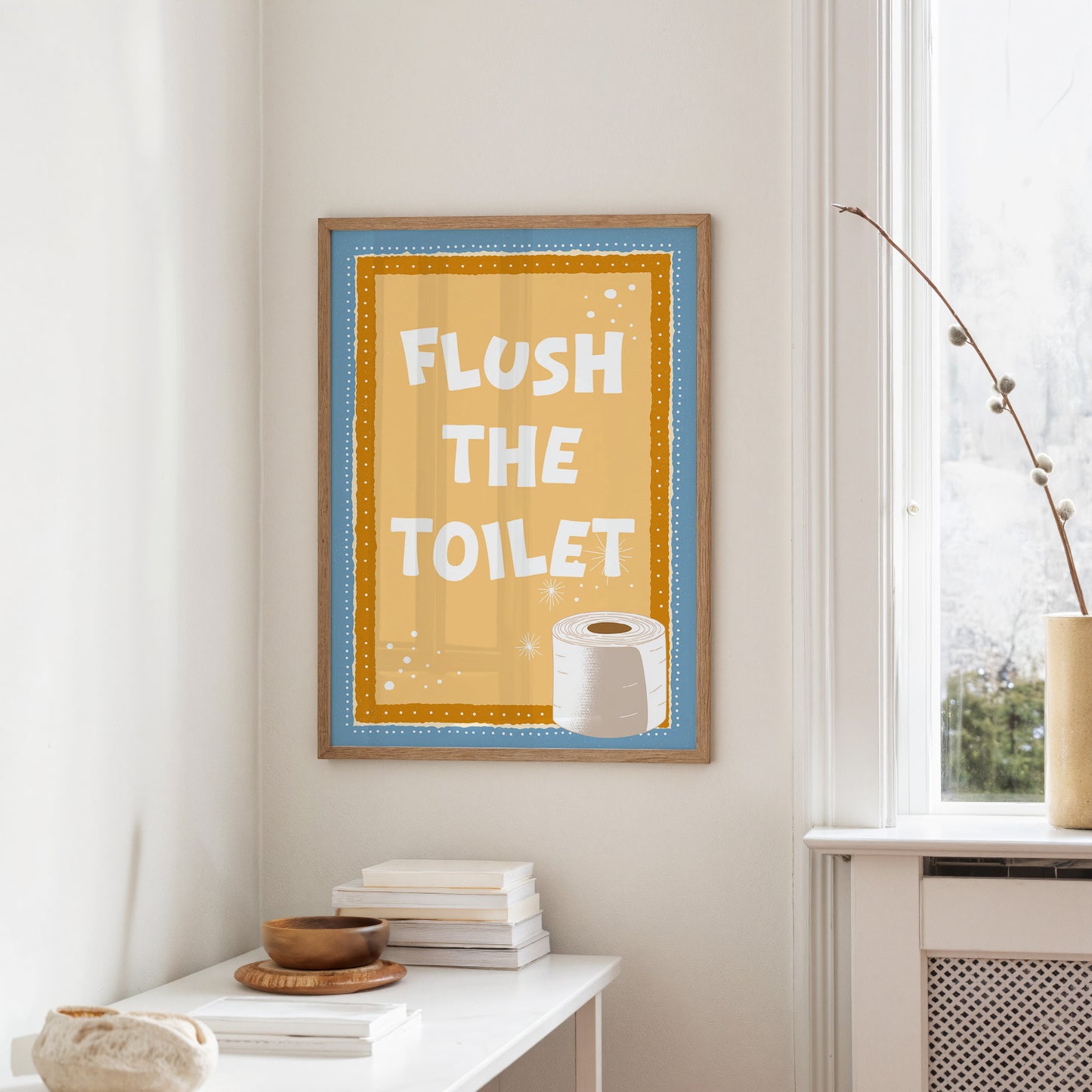 Flush the Toilet