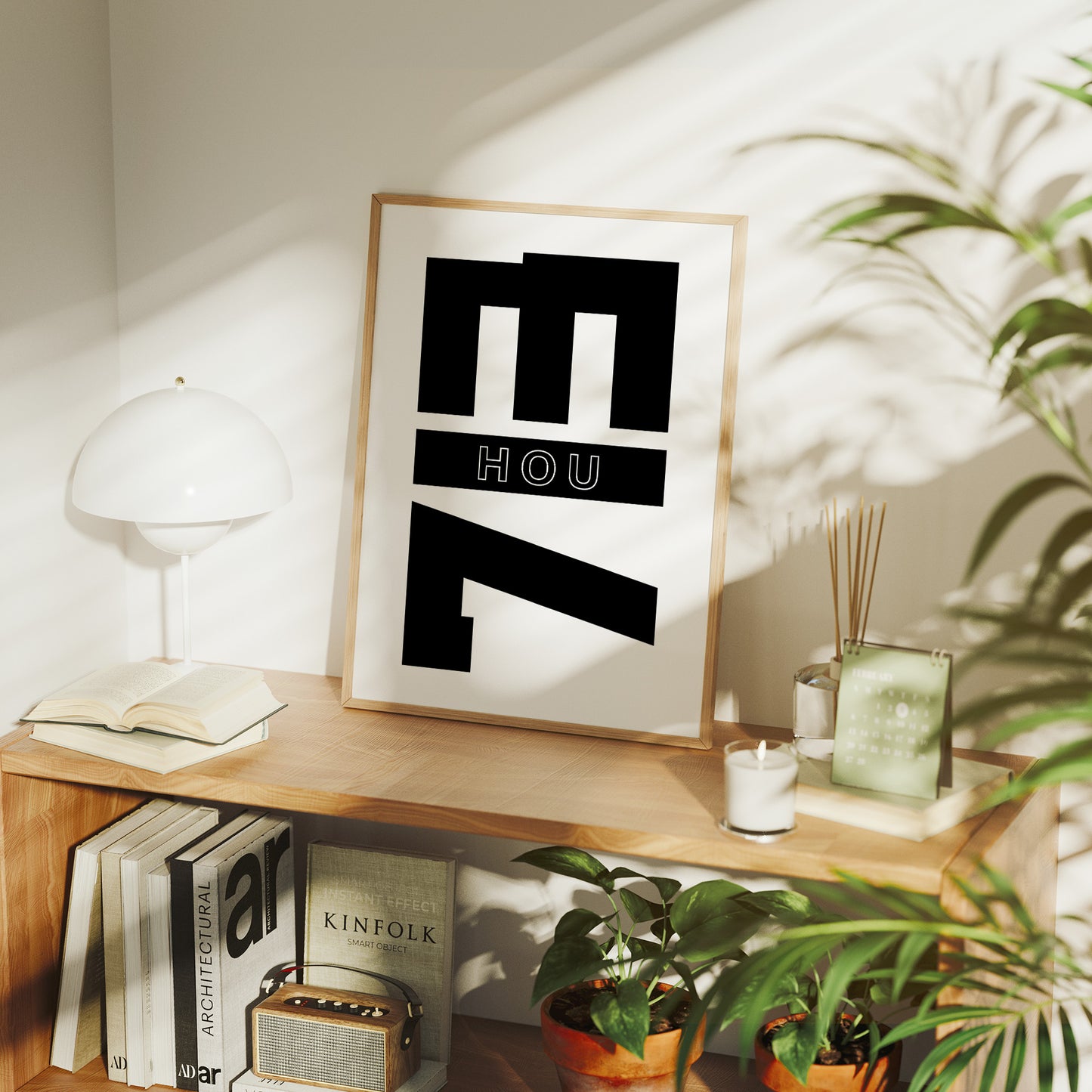 Modern M House Number Seven