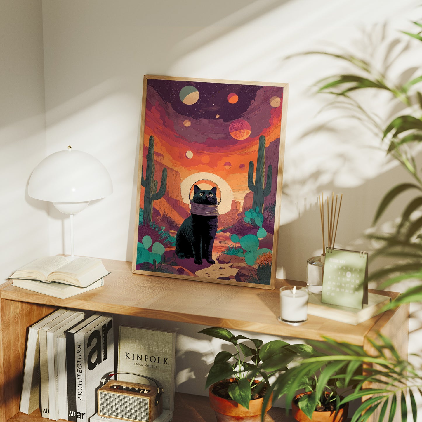 Cosmic Sentinel Of The Painted Desert